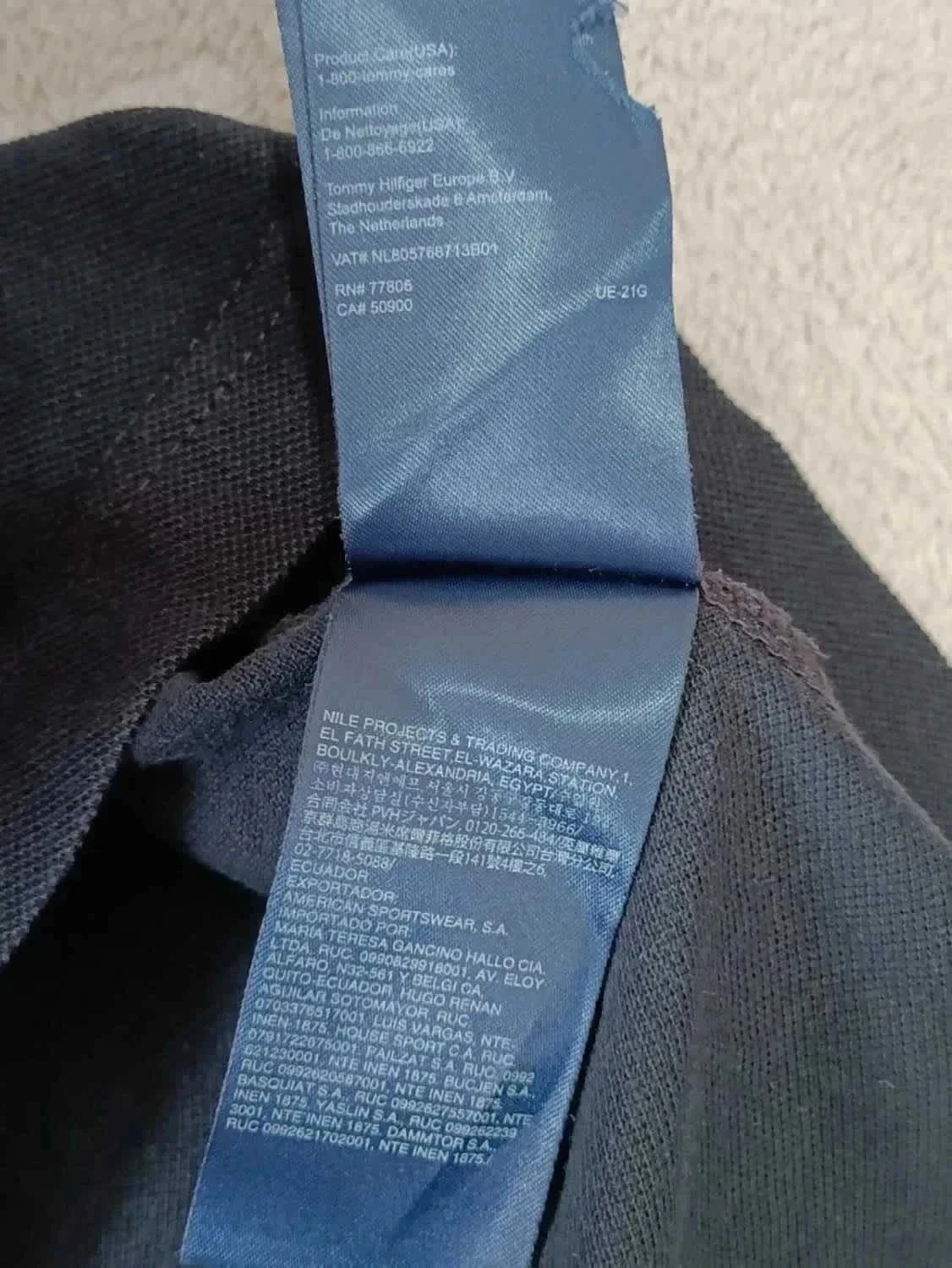 Polo Tommy Hilfiger preto Tamanho L – photo 9